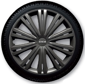 GIGA DARK 14" COPPA RUOTA SINGOLA COPRICERCHIO UNIVERSALE GORECKI