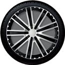 TORO SILVER & BLACK 14" COPPA RUOTA SINGOLA COPRICERCHIO GORECKI