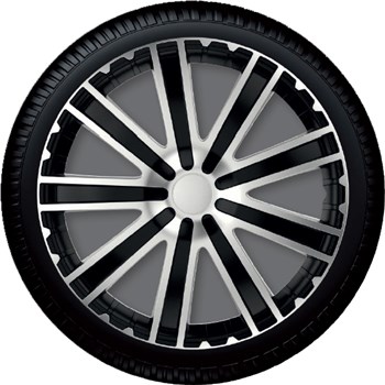 TORO SILVER & BLACK 14" COPPA RUOTA SINGOLA COPRICERCHIO GORECKI