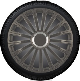 RADICAL PRO DARK 14"COPPA RUOTA SINGOLA COPRICERCHIO UNIVERSALE GORECKI