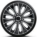 VOLTEC BLACK WHITE SILVER 14" COPPA RUOTA SINGOLA COPRICERCHIO GORECKI