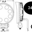 FARETTO DA LAVORO A LED 24W-10V