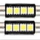 LED SILURO 4 SMD 12X36 CANBUS 12V (2PZ)