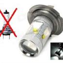 CP.LAMP. H10 CON LED CREE BIANCO 12V/24