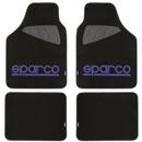 SET 4PZ TAPPETI UNIVERSALI BATTITACCO LOGO BLU