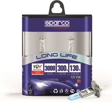 LAMPADA H1 12V 55W 3000K +130% LIGHT