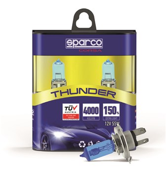 LAMPADA H4 12V 55/60W BLUE B2 +150% LIGHT 4000K (CP)