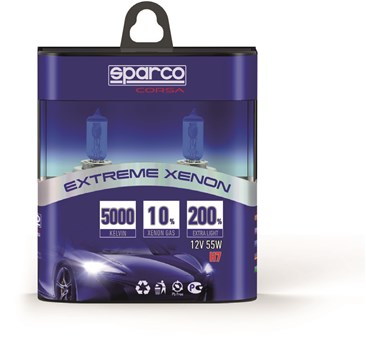 LAMPADA H3 12V 55W BLUE B4 XENON +200% LIGHT 5000K (CP)