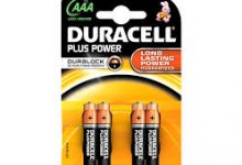 PILE DURACELL PLUSPOWER MINISTILO AAA BL. 4PZ