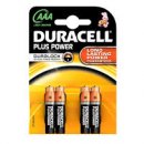 PILE DURACELL PLUSPOWER MINISTILO AAA BL. 4PZ