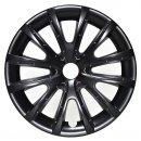 COPPA RUOTA SINGOLA COPRICERCHIO FARAD FREEWHEELING NERA OPACA 14"