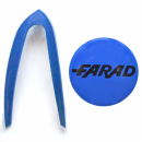 4 INSERTI BLU  PER COPPA RUOTA FARAD 240 14" FREEWHEELING