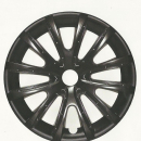 4 INSERTI ROSSI PER COPPA RUOTA FARAD 240 14" FREEWHEELING