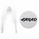 4 INSERTI BIANCHI PER COPPA RUOTA FARAD 240 14" FREEWHEELING