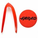 4 INSERTI ROSSI PER COPPA RUOTA FARAD 240 15" FREEWHEELING