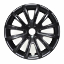 COPPA RUOTA SINGOLA COPRICERCHIO FARAD FREEWHEELING NERA LUCIDA 14"