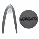 4 INSERTI GRIGIO SCURO COPPA RUOTA FARAD 240 14" FREEWHEELING