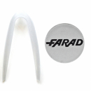 4 INSERTI GRIGIO CHIARO PER COPPA RUOTA FARAD 240 14" FREEWHEELING