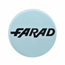 4 INSERTI AZZURRO CHIARO COPPA  RUOTA FARAD 241 16" FREEWHEELING