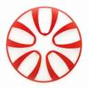 4 INSERTI ROSSI COPPA RUOTA FARAD 241 16" FREEWHEELING
