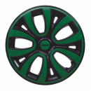 4 INSERTI VERDE COPPA RUOTA FARAD 241 16" FREEWHEELING