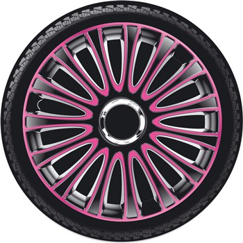 LE MANS BLACK&PINK 14" COPPA RUOTA SINGOLA COPRICERCHIO GORECKI